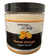 SWEET ORANGE SUGAR SCRUB - Bright &amp; Uplifting Natural Citrus Body Polish - €18,02 EUR