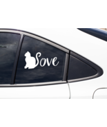 Love Cat Lover Vinyl Car Truck Decal Window Sticker Vehicle Décor - $109.69 MXN