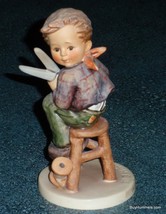 &quot;Little Tailor&quot; Goebel Hummel Figurine #308 TMK6 - Little Boy With BIG Scissors! - £85.74 GBP