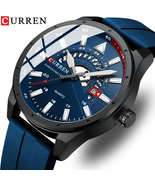 Men Watch Waterproof Sport Men&#39;s Watches Silicone Automatic Date Wristwatch - $35.99