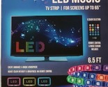 Brand New Tuzmi Illumination Sound Activated LED 6.5 ft. TV Light Strip ... - $13.85
