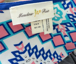 Meadow Rue Womens Anthropologie Back Keyhole Shirt Top Blouse Sz 6 - £6.33 GBP