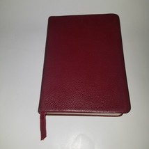 VTG Chain Reference Bible Thompson Red Letter Edition KJV Faux Leather 1964 61st - $59.35