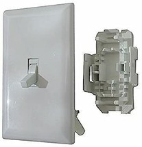 Wirecon Mobile Home/RV White Conventional Wall Switch With Plate - £9.34 GBP