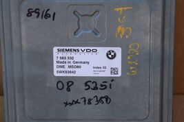 08 Bmw E60 E82 E80 E92 135i 335i 535i N54 ECU DME CAS-3 Ignition Fob SET image 2