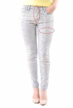 J BRAND Womens Jeans Vin Bandan Skinny Leg Light Blue Size 29W BCF2207 - £71.14 GBP