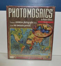 Photomosaics &quot;Earth&quot; by Robert Silvers 1000 Piece Jigsaw Puzzle - New and Sealed - £11.75 GBP