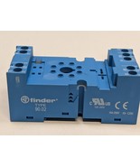 Finder - 90.02 - Relay Socket - Din Rail, Panel - 8 Pins 10A 250 V - $10.88