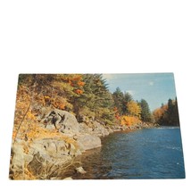 Postcard Greetings From Balderson Ontario Canada River Wilderness Chrome - $4.15