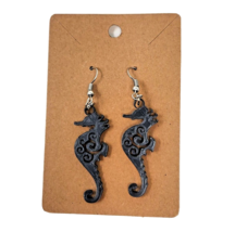 Sea Horse Hook Earrings - 3d Printed - 1 Pair - $9.89