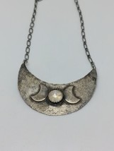Vintage Sterling Silver 925 We Are A Circle Necklace 22&quot; - £39.30 GBP