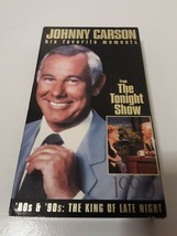 Johnny Carson His Favorite Moments From The Tonight Show &#39;80s &amp; &#39;90s VHS... - £1.57 GBP