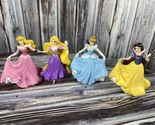 Disney Cinderella Snow White Sleeping Beauty Ariel Figure Cake Topper De... - $9.74