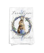 Easter Farmhouse Lavender Bunny Cotton Flour Sack Dish Towel - €5,91 EUR