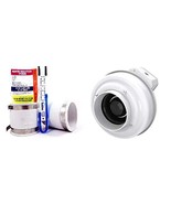 Fantech Rn2 Radon Fan + Install Kit (White, 4x4) - €137,29 EUR