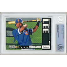 Derrek Lee San Diego Padres Auto 1994 Collectors Choice 645 Signed BAS Auth Slab - £78.35 GBP