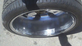 Lorinser 21" RS8 Rim with Tire Pirelli PZero Nero - Rear Wheel Mercedes 5x112 image 7