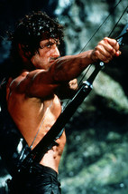 Sylvester Stallone Barechested with compound bow Rambo First Blood 24x36 Poster - £23.18 GBP