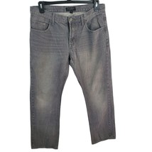 Banana Republic Jeans Mens 34x32 Vintage Straight High Rise Grey Wash Ca... - $23.64
