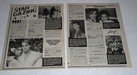 Tiger Beat Star Magazine Photo Article Clipping Vintage Oct. 1987 Star G... - $227.89 MXN