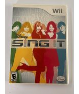 Nintendo Wii Disney Sing It Disc Game, E For Everyone - $8.90