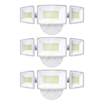 3 Packs 60W Led Security Light, 6000Lm Outdoor Flood Lights Fixture With... - $176.99