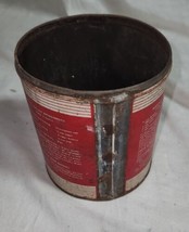 Vintage Swifts Jewel Shortening Tin Can Metal 3 Pound No Lid Kitchen Col... - $15.99