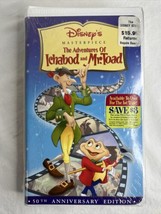 Disney Adventures of Ichabod &amp; Mr. Toad VHS Masterpiece 50th Edition - NEW! - £13.23 GBP