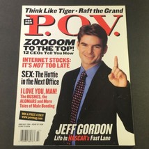 POV For Men Magazine December June July 1999 - Jeff Gordon NASCAR&#39;s Fast Lane - £18.70 GBP
