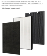 Air220 Air320 Replacement 2678 True Post Filter and 2677 Activated Carbo... - $279.97 MXN
