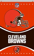 Cleveland Browns 3x5ft Sports Fan Flag - Ultimate Supporter Flag - £15.78 GBP