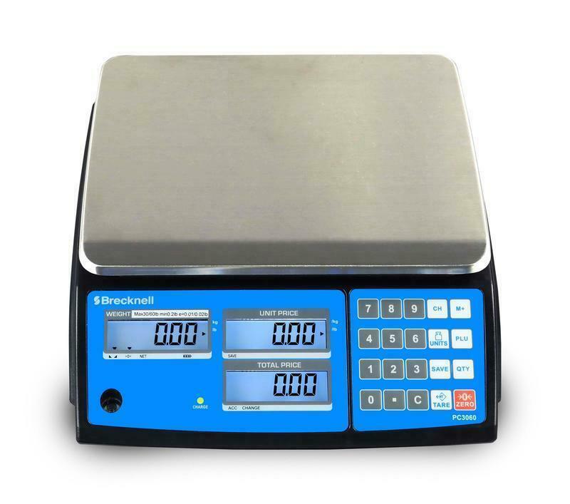 Brecknell PC3060, Dual Range 30/60 lb x 0.01/0.02 lb Price Computing Scale - $299.99