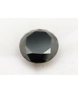 2.32 Carat Fancy Deep Black Loose Lab Grown Diamond Brilliant Round Cut ... - $234.07