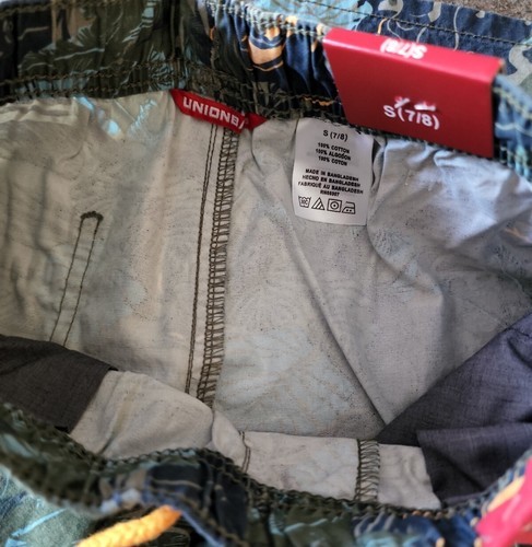Union Bay ~ Boy's Size 7/8 ~ Jungle ~ Elastic Waist ~ Cotton Shorts ~ 8" Inseam Item image 7