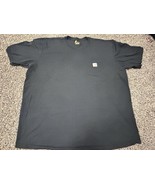 Carhartt T-Shirt - Mens 3XL -  Black Original  Fit -  Front Pocket - Work - $20.30 CAD