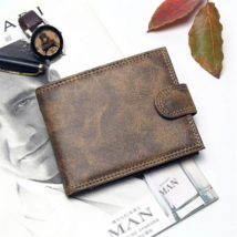 Full Grain Leather Wallet, Vegan Wallet, Best Leather Wallet, Travel Wallet Mens - £25.86 GBP