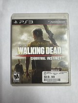 The Walking Dead: Survival Instinct (Sony PlayStation 3, 2013) PS3 - $7.66