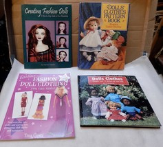 Barbie Doll Books 4ea Hard &amp; Soft Mix Lot Of Illustrated Guides To Her W... - $38.99