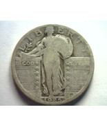 1925 STANDING LIBERTY QUARTER GOOD+ G+ NICE ORIGINAL BOBS COINS FAST 99c... - $12.25