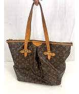 Authentic Louis Vuitton Palermo GM SD1183 Monogram Tote Handbag Shoulder... - £424.62 GBP