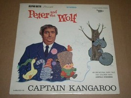 Captain Kangaroo Peter And The Wolf Record Album Vinyl LP Alpha Beta Mark Label - £39.15 GBP