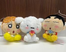 Crayon Shin-chan 30th Amaenbo Plush Toy Mascot 15cm Full set prize BANPR... - £51.02 GBP