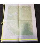 Vintage 1957 USGS Kaweah California Topographic Map - £27.48 GBP