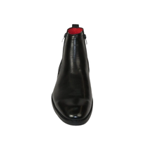 Men TAYNO Chelsea Chukka Soft Comfortable Leather Zip up Boot Coupe L Black image 3