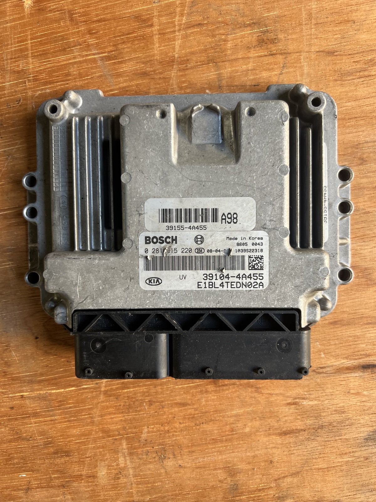 ENGINE CONTROL MODULE ECU 39104-4A455 FITS SORENTO Item image 2
