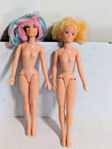VTG 2 Nude Dolls Hasbro Jem and the Holograms Giselle Dvorak Vivian Montgomery - £15.52 GBP