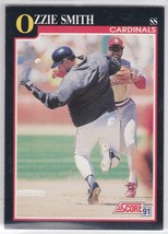 M) 1991 Score Baseball Trading Card - Ozzie Smith #825 - £1.54 GBP