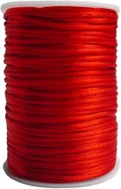 2.5 mm Satin Cord Thread Beading String for Macrame Bracelets Chinese Knotting N - £19.03 GBP