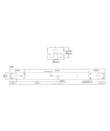 Cooper Lighting Metalux 4 ft. 2-Light Linear White Int. LED Ceiling Stri... - $26.99