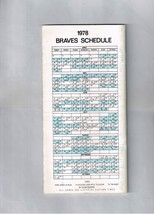 1978 Atlanta Braves Media Guide MLB Baseball Matthews Burroughs Murphy N... - £38.95 GBP